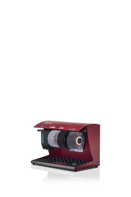 Der Schuhputzautomat Elégance Couleur sorgt für saubere, gepflegte Schuhe dank Politur, er passt dank Farbauswahl in alle Einrichtungen, z.B. im Privathaushalt, Büro, Office, Kanzlei. Der Schuhputzautomat Elégance Couleur sorgt für saubere, gepflegte Schuhe dank Politur, er passt dank Farbauswahl in alle Einrichtungen, z.B. im Privathaushalt, Büro, Office, Kanzlei.